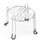 Gravity-Fed Water Filter System Stand, Compatible with Doulton British Berkefeld or Berkey Filtration Systems